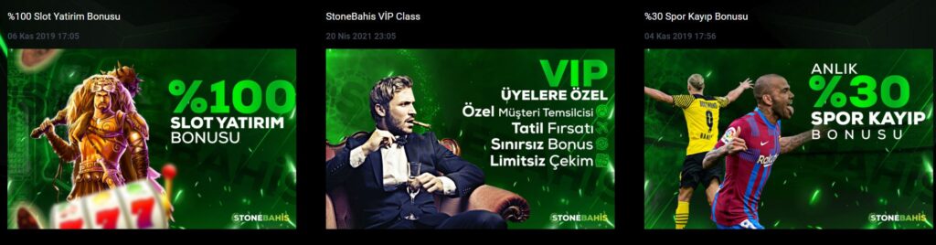 stonebahis spor kayıp bonusu